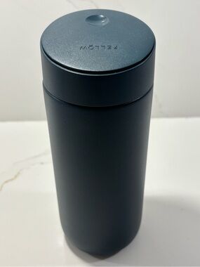FELLOW Carter Slide Mug Stainless Steel Leakproof Seal 16oz Matte Navy Blue, NEW